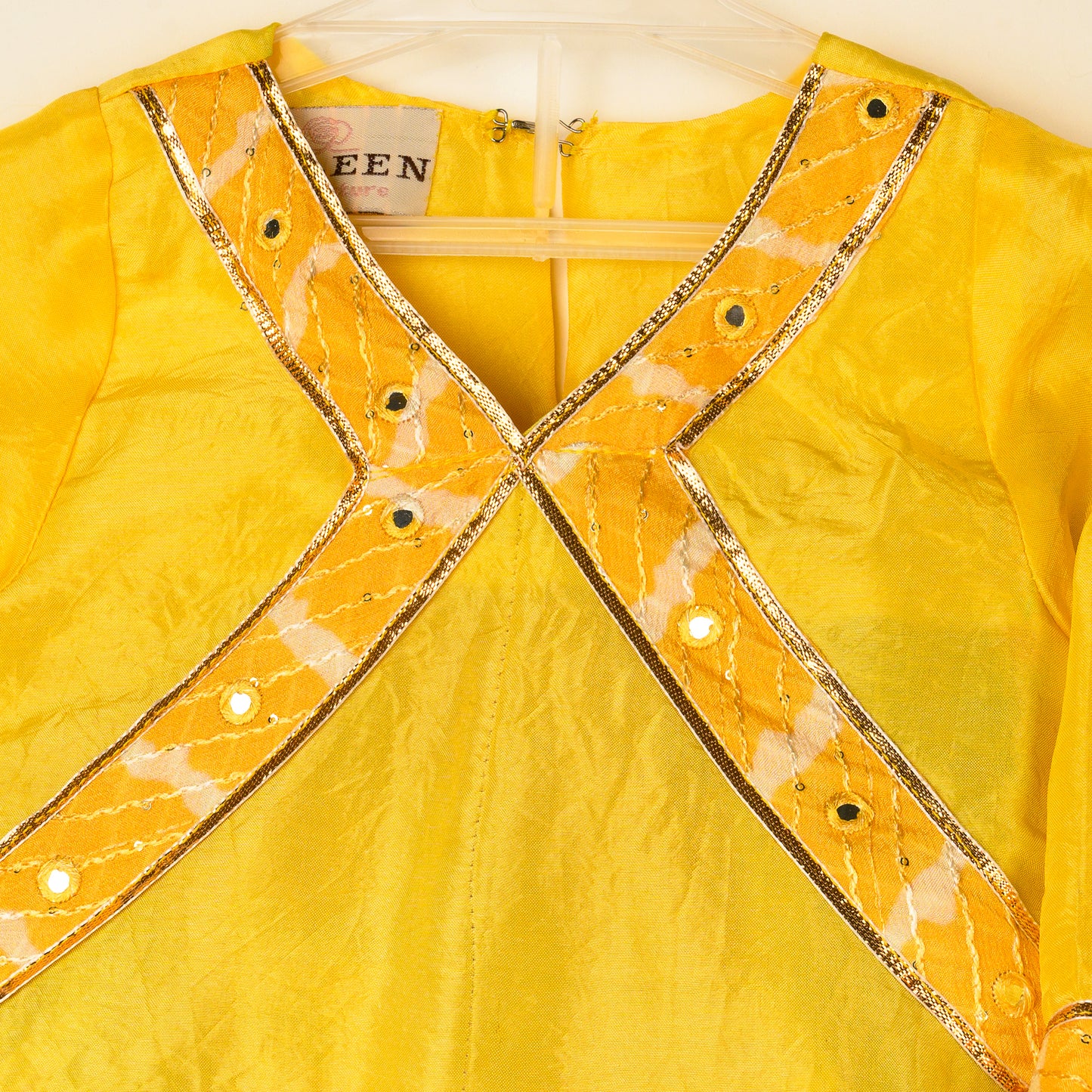 Basant Kurta and Sharara