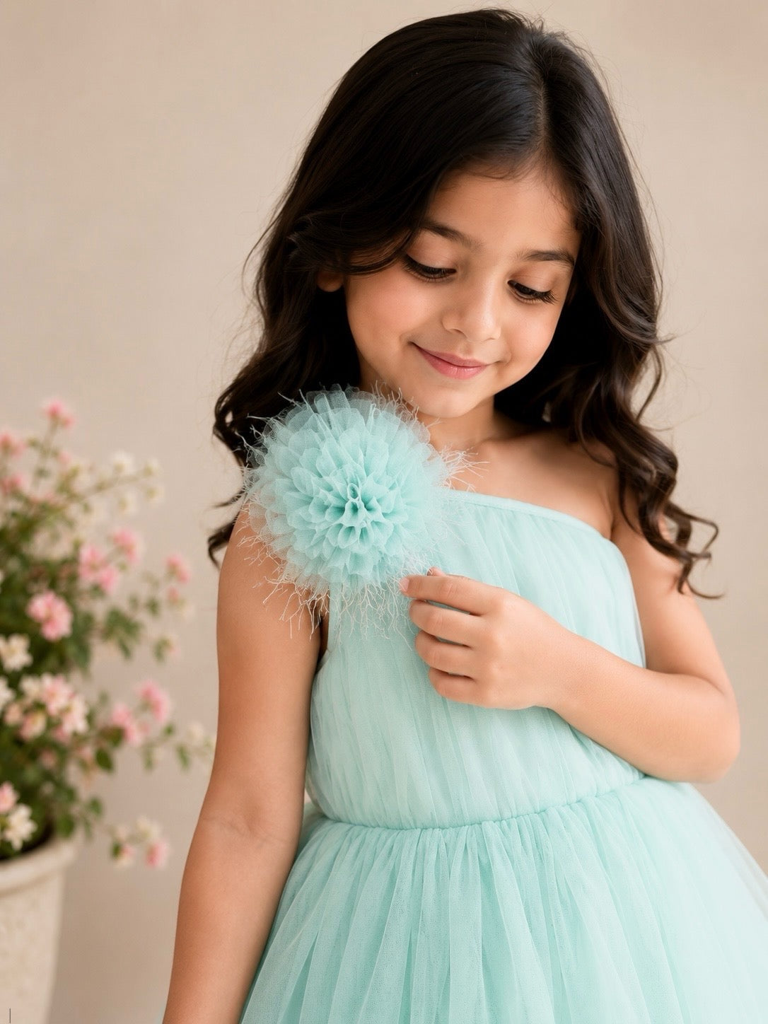 SCARLET DRESS AQUA