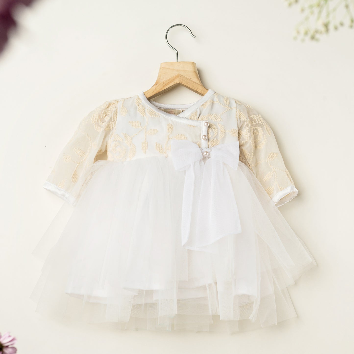 LEO DRESS WHITE