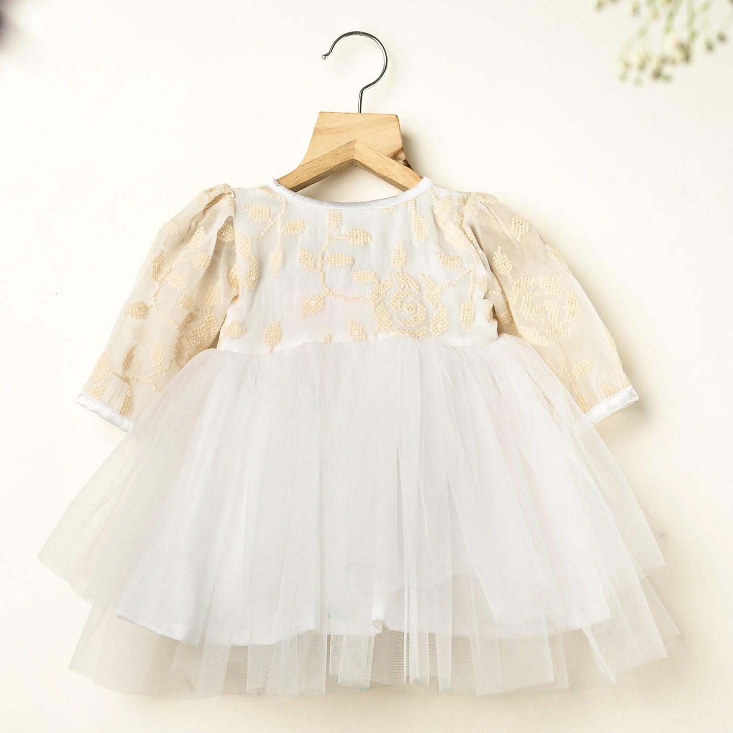LEO DRESS WHITE