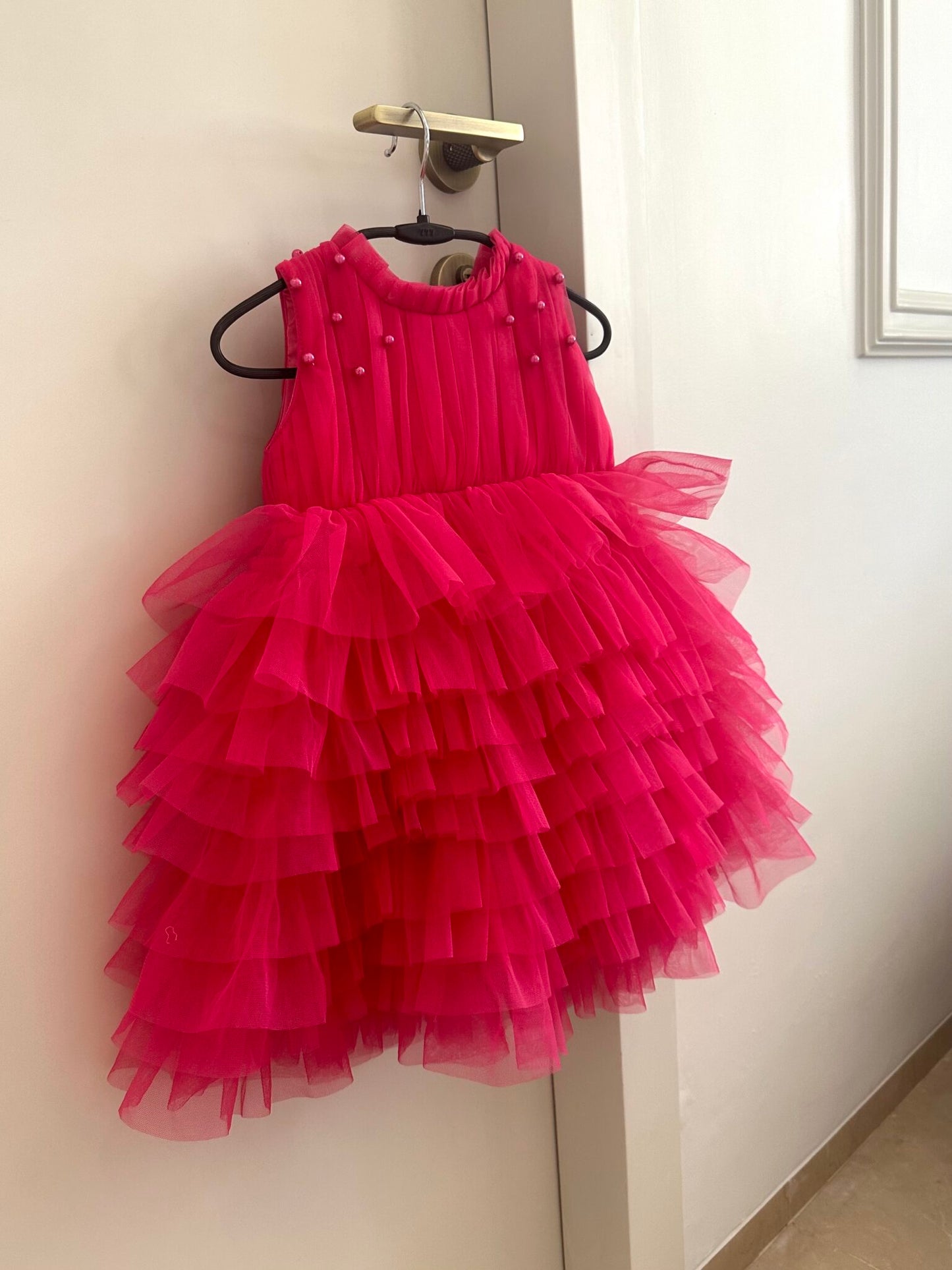 AQUA MAGENTA DRESS
