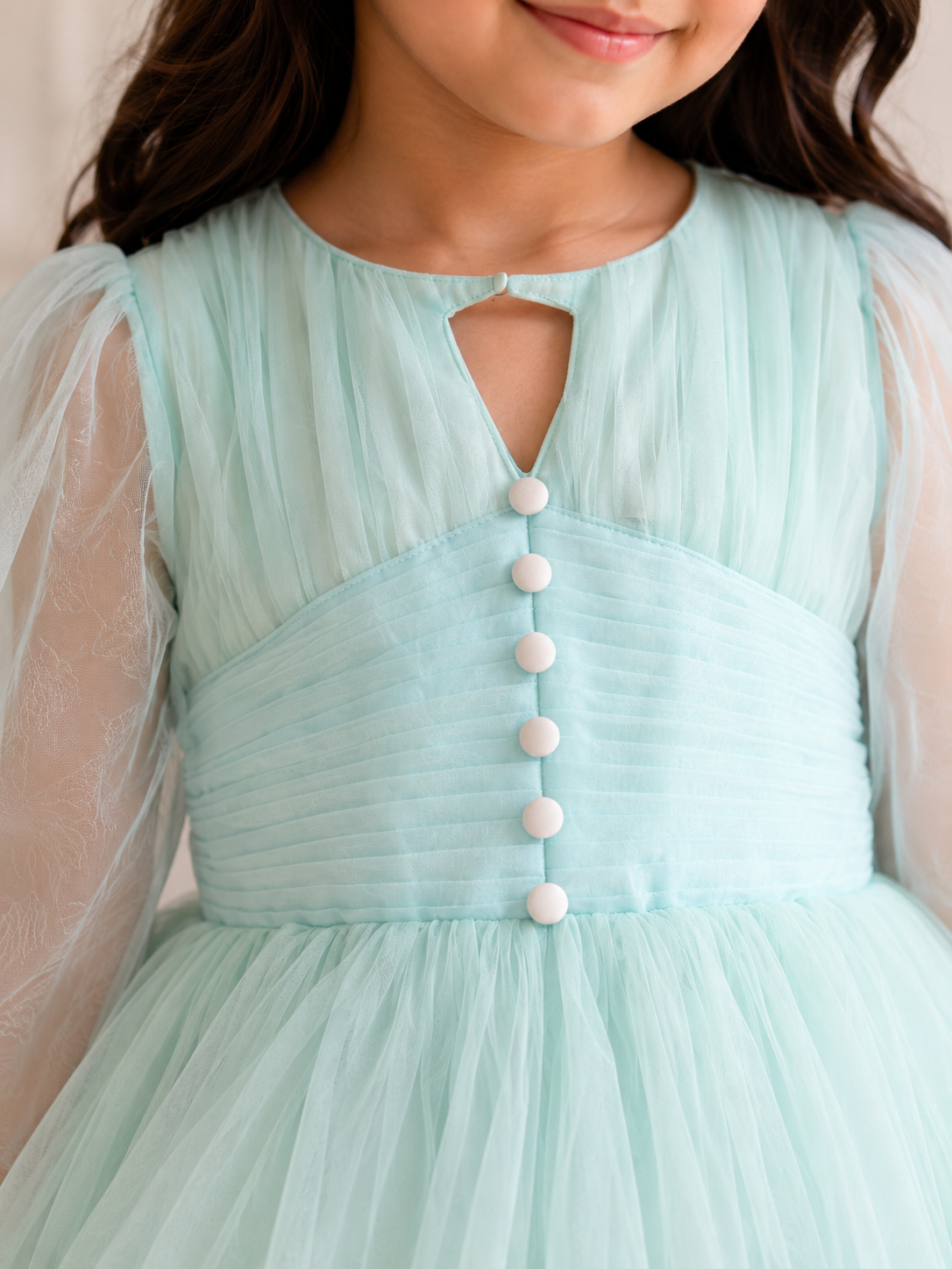 AURORA DRESS AQUA