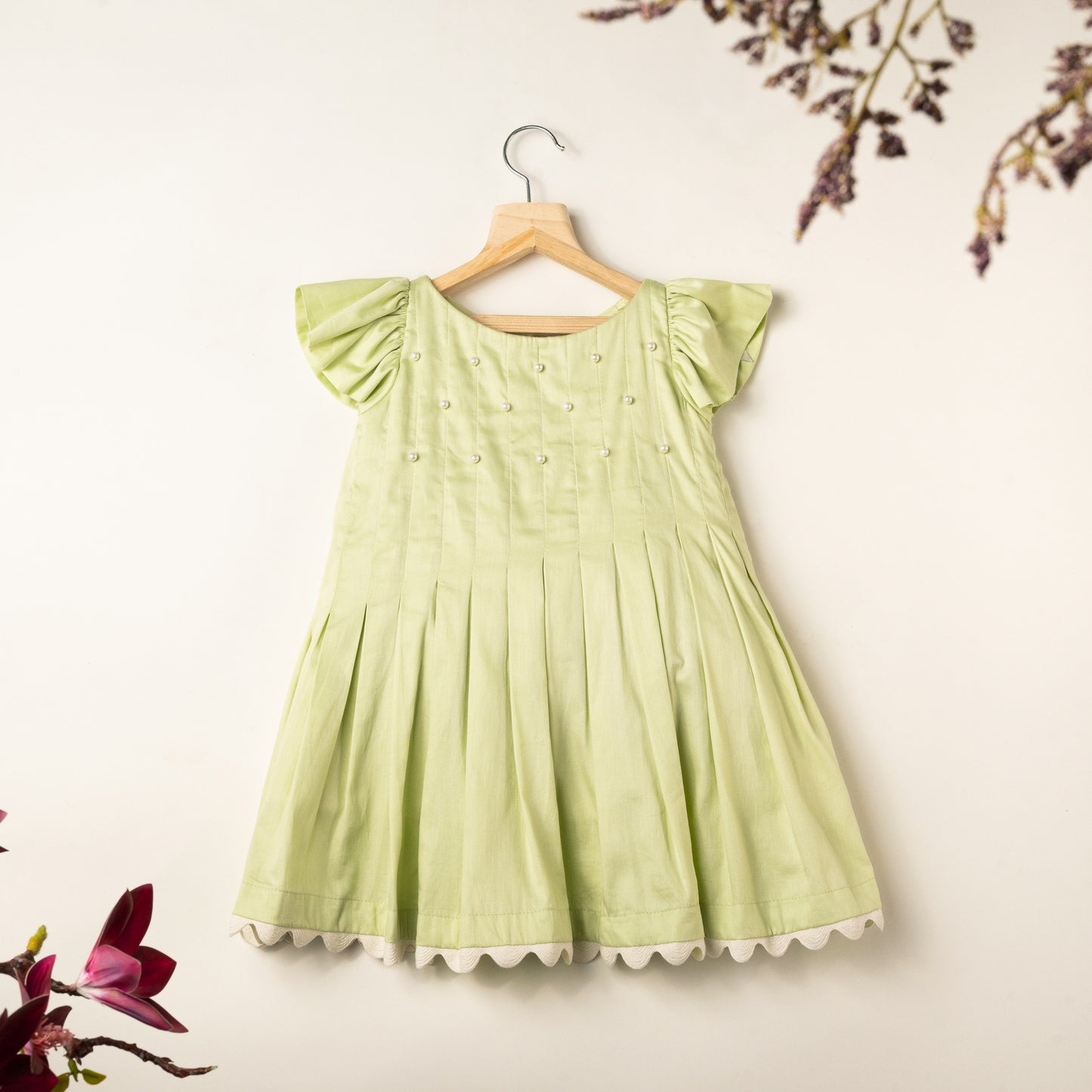 AVA DRESS GREEN