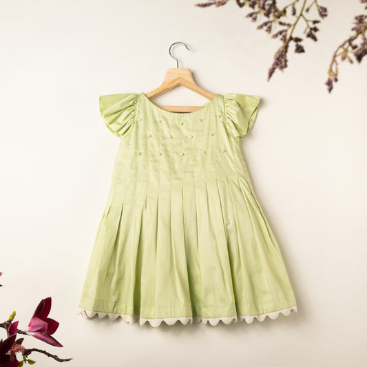 AVA DRESS GREEN