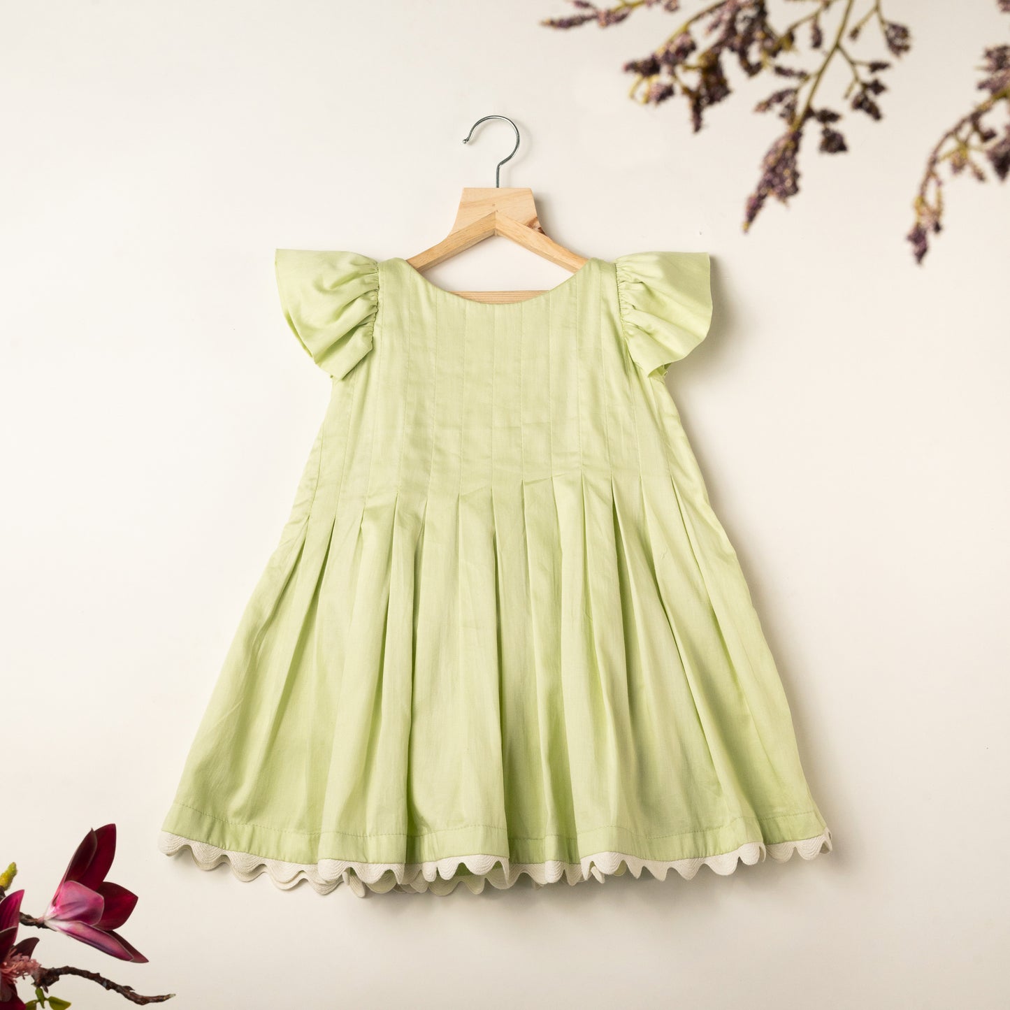 AVA DRESS GREEN