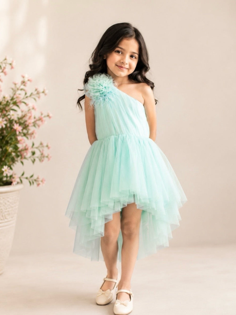 SCARLET DRESS AQUA