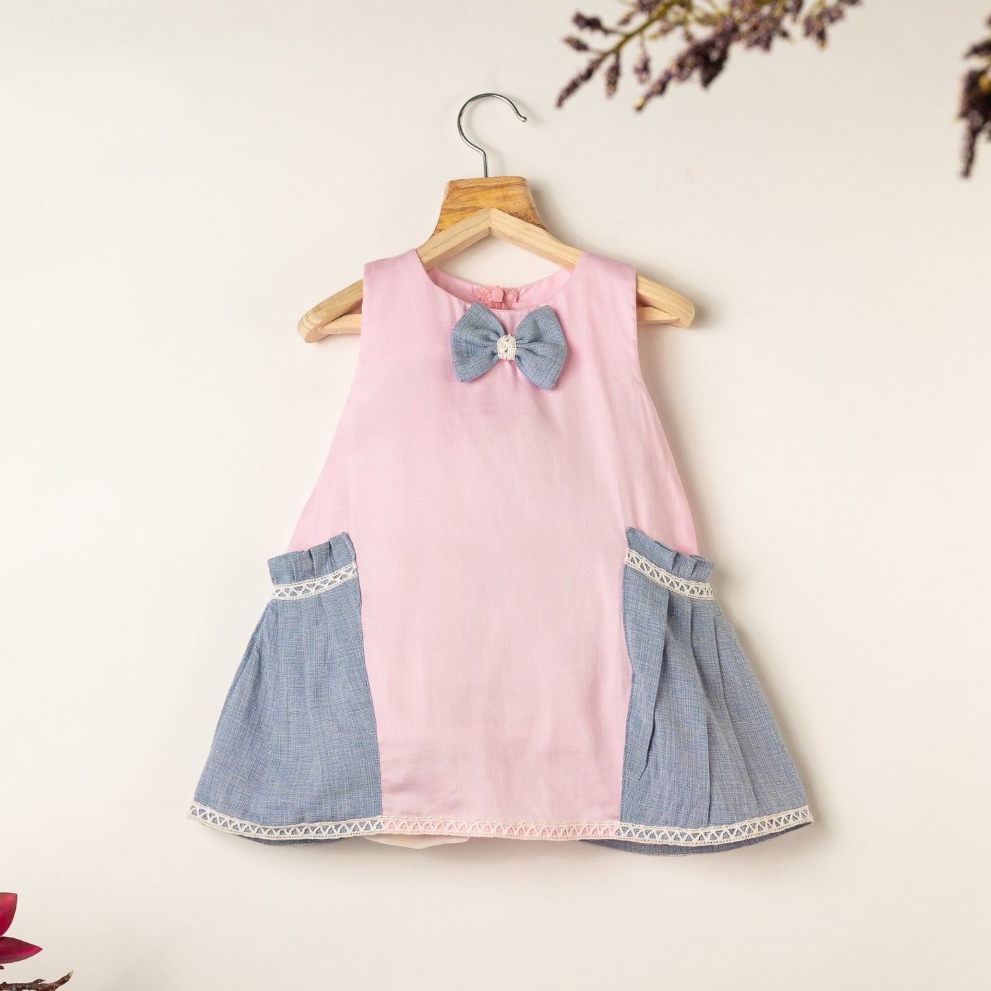 POCKET DRESS PINK