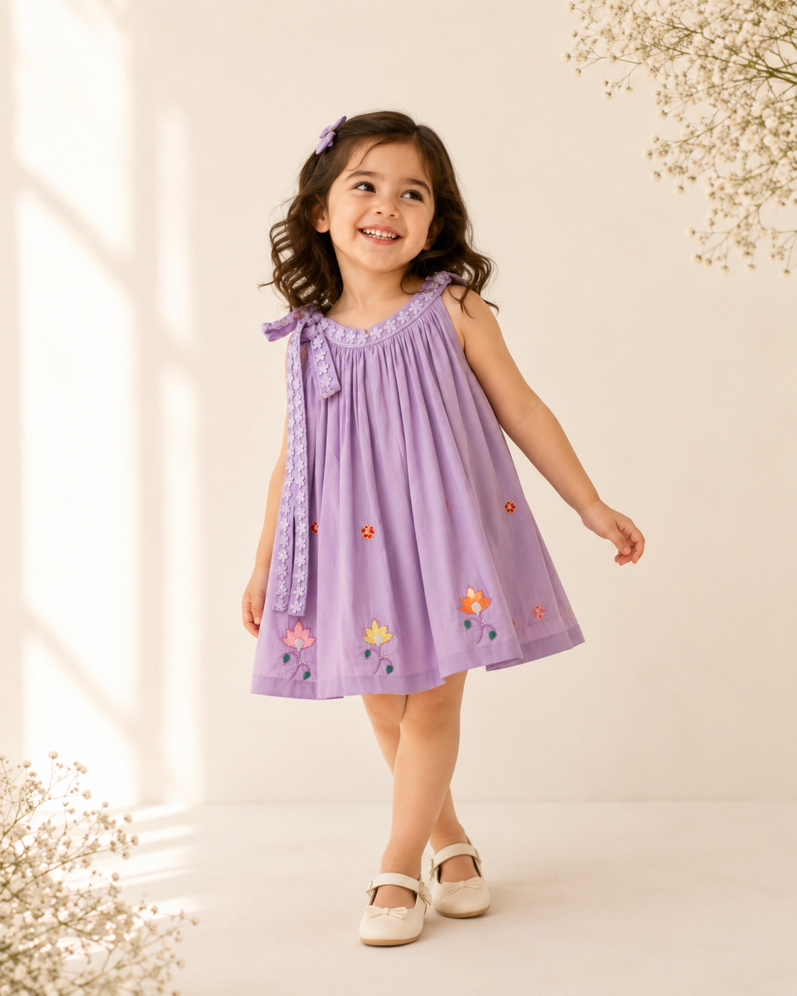 LAVENDER MEADOW DRESS