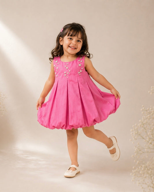 PINK BALLOON DRESS